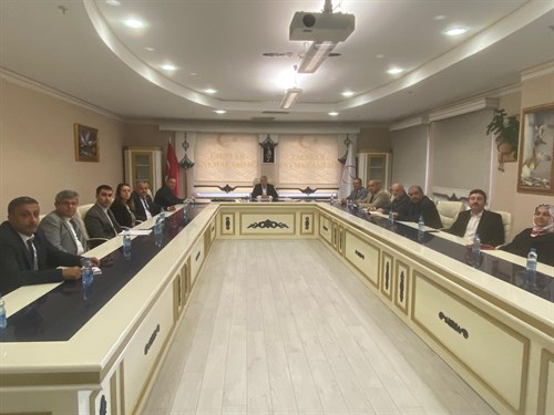 İlçe İdare Şube Başkanları Toplantısı Yapıldı.