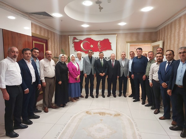 AK Parti İlçe Teşkilatından Hoş Geldin Ziyareti.