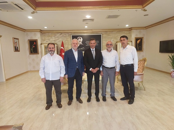 Saadet Partisi İlçe Teşkilatından Hoş Geldin Ziyareti.